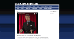 Desktop Screenshot of bobcrowhypnosis.com